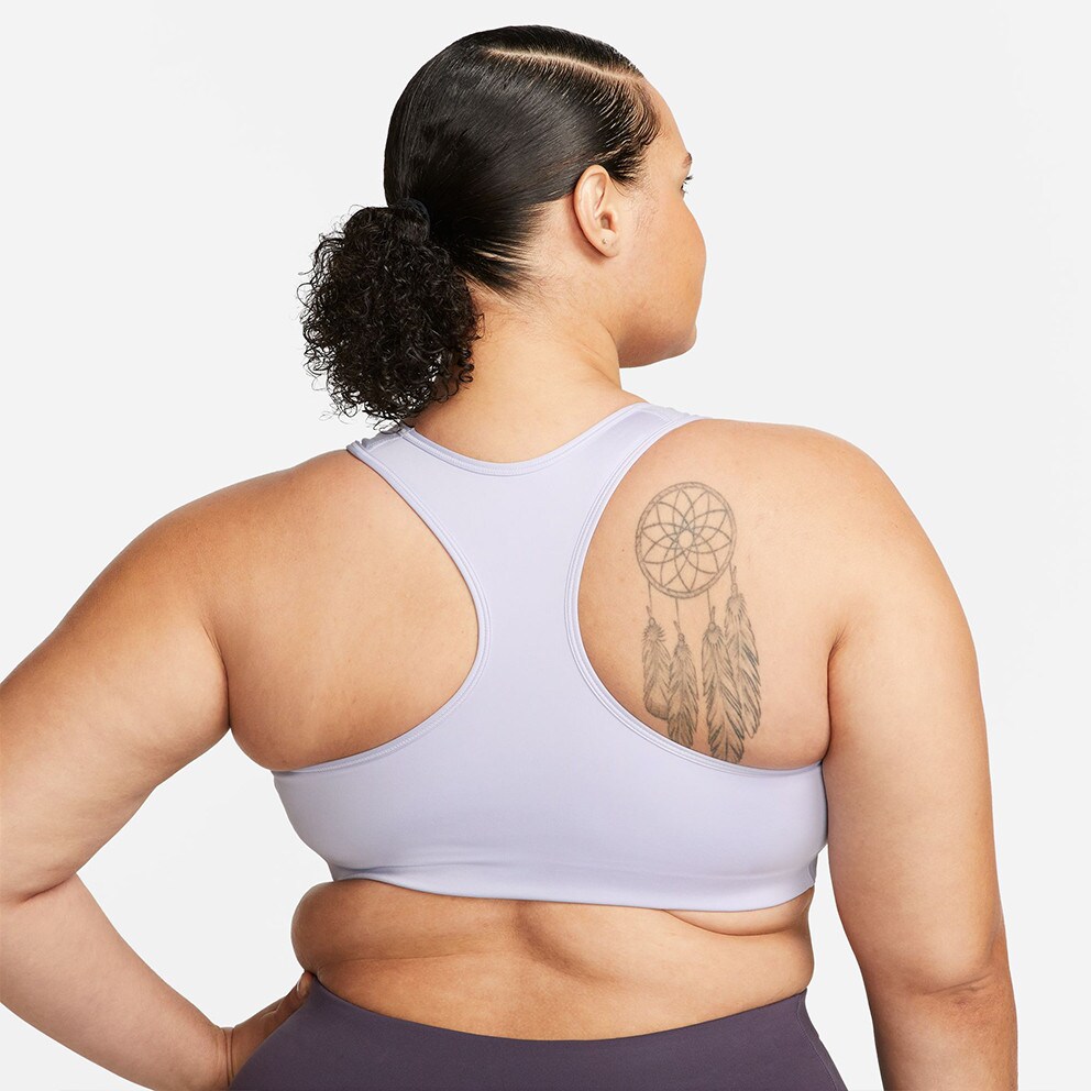 Nike Swoosh Γυναικείο Plus Size Αθλητικό Μπουστάκι