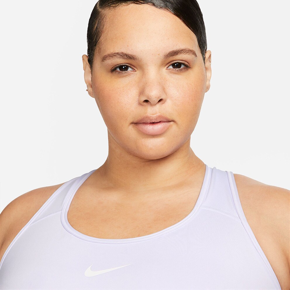 Nike Swoosh Γυναικείο Plus Size Αθλητικό Μπουστάκι