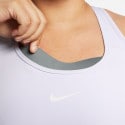 Nike Swoosh Γυναικείο Plus Size Αθλητικό Μπουστάκι