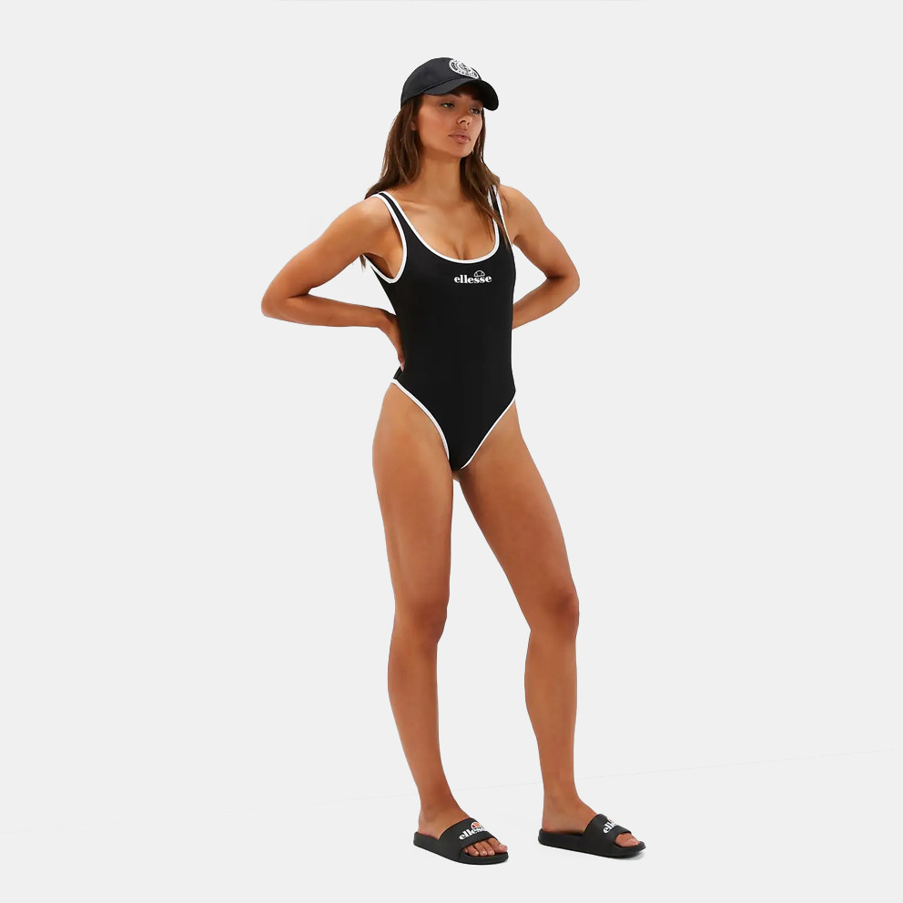 Ellesse Diante Swimsuit Women's One - Piece Swimsuit Black SGR17821 - 011 -  kanye west yeezy season 2 front row celebrities new york fashion week nyfw  photos