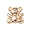 Crocs Jibbitz Gold Teddy Bear