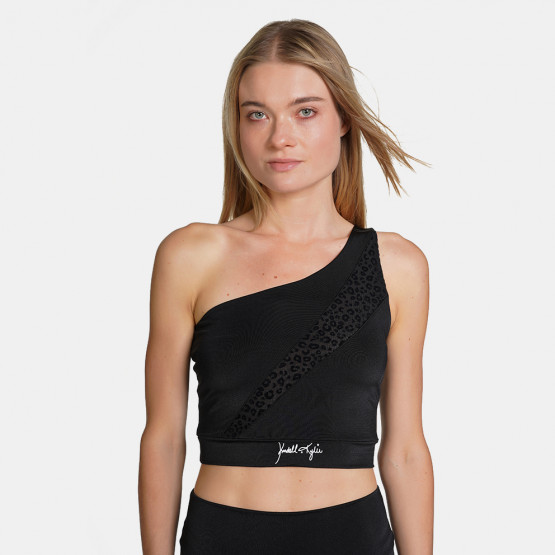 KENDALL & KYLIE  W Leo Mesh One Shoulder Top