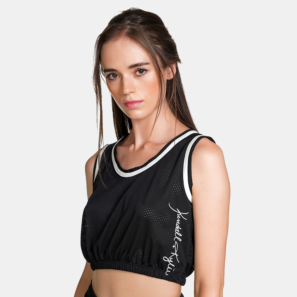 KENDALL & KYLIE  W 70S Loose Elastic Tank Top