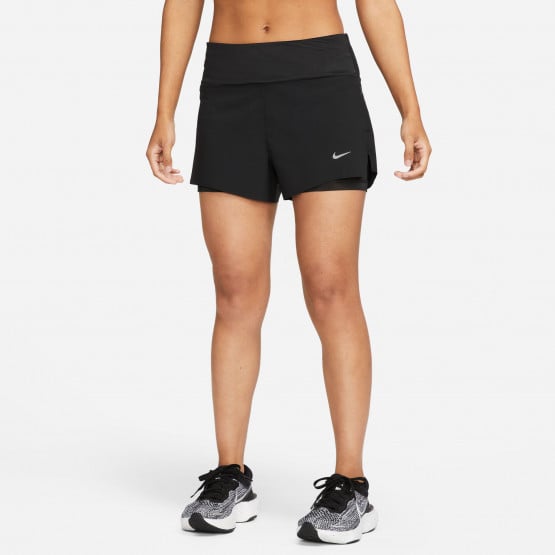 Nike Swift Dri-Fit 3 In 2N1 Γυναικείο Σορτς