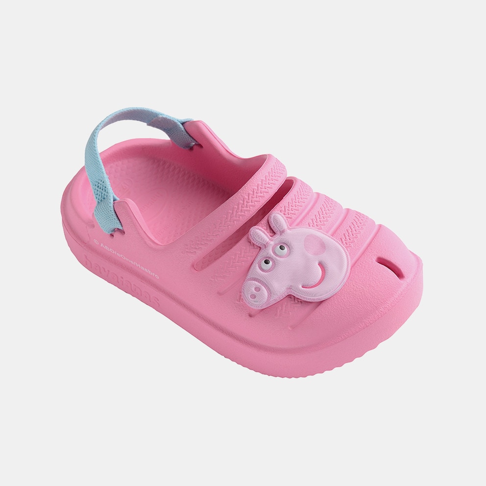 Havaianas Baby Clog Peppa Infant's Sandals Pink 4148462 - 1749 - box pens  Kids accessories shoe-care office-accessories Trunks