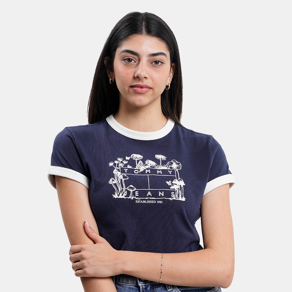 Tommy Jeans Homegrown Γυναικείο Cropped T-shirt