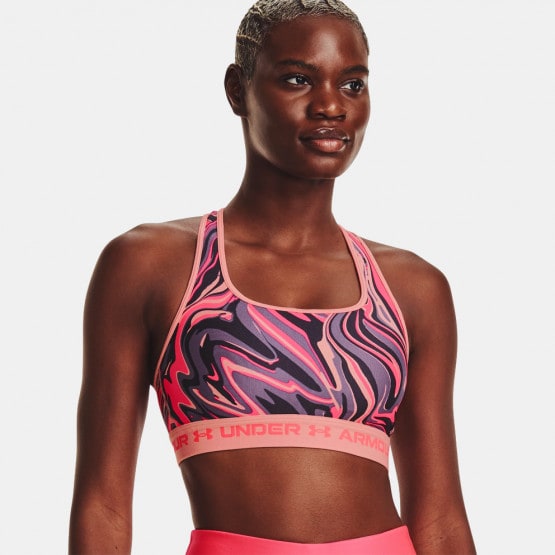 Under Armour Crossback Mid Print Women's Sports Bra