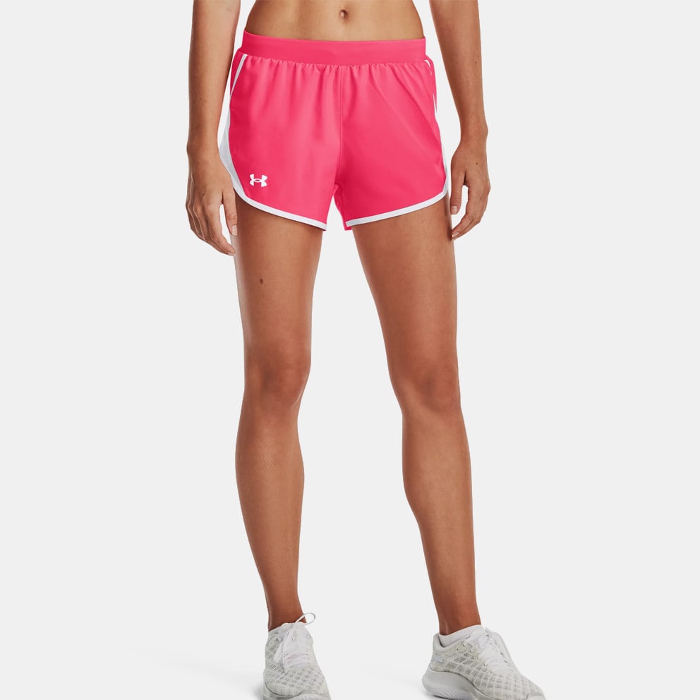  UA SpeedPocket Perf Short, Pink - women's running