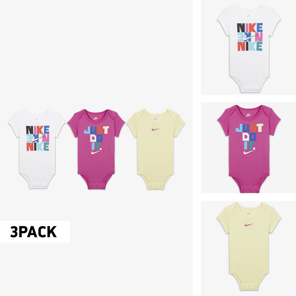 Nike 3 Pk Bodysuit (9000141085_1539)