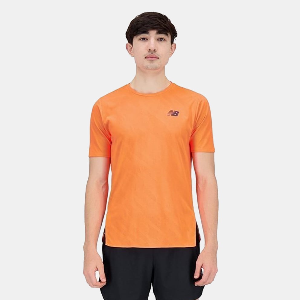 New Balance Speed Jacquard Ανδρικό T-shirt