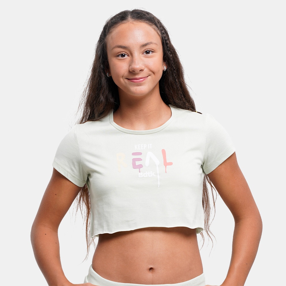 BodyTalk Cropped Παιδικό T-Shirt