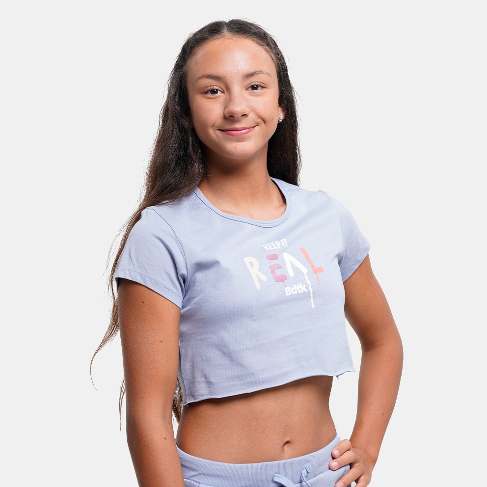 BodyTalk Cropped Παιδικό T-Shirt