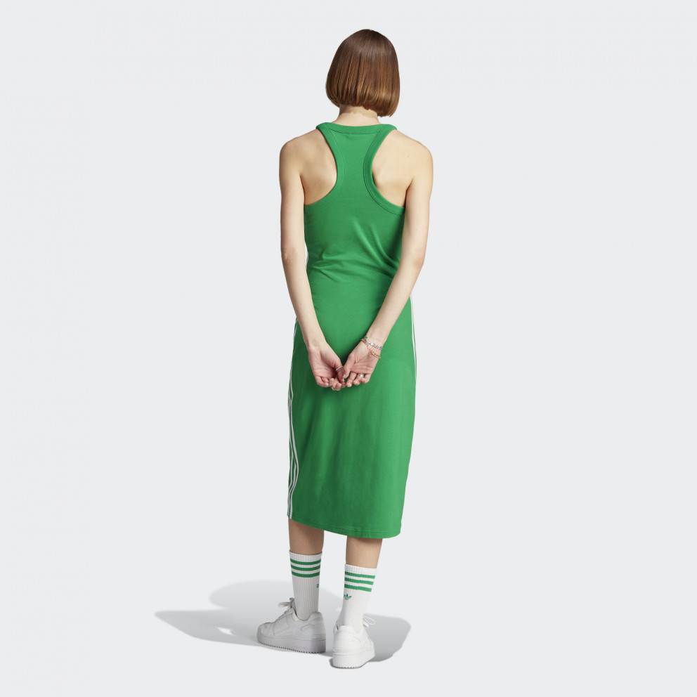 adidas Originals Adicolor Classics 3-Stripes Long Tank Dress GREEN II0710