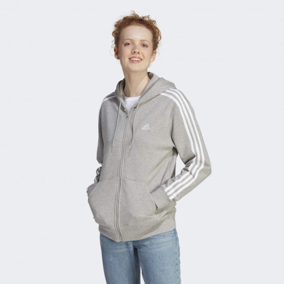 adidas Essentials 3-Stripes French Terry Regular Full-Zip