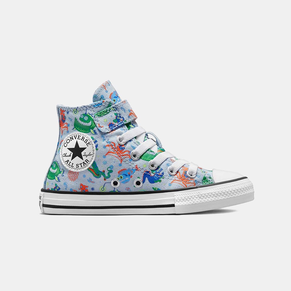 aus Stoff Converse Ctas Hi A00925C White Bleached Coral