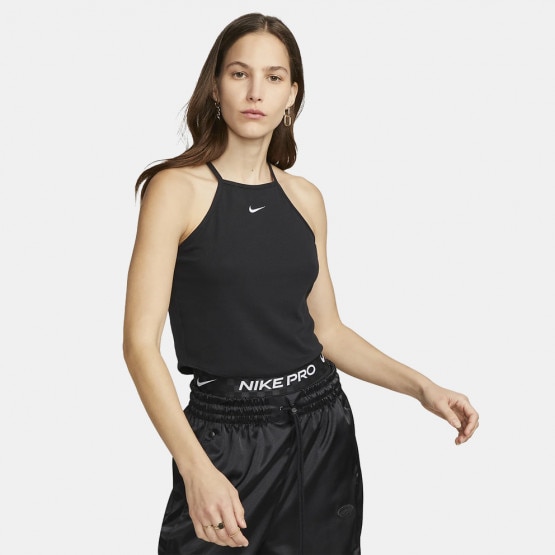 Nike Sportswear Essentials Γυναικεία Cropped Αμάνικη Μπλούζα