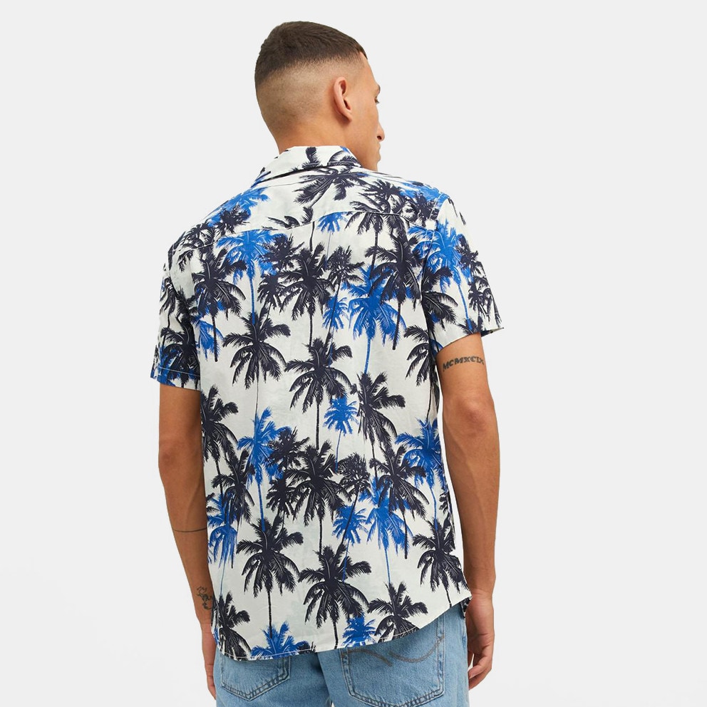 Hmllegacy Blocked T-shirt L s - Jack & Jones Jorjames Tulum Men's Shirt Blue  12233624/19 - 4050 TCX