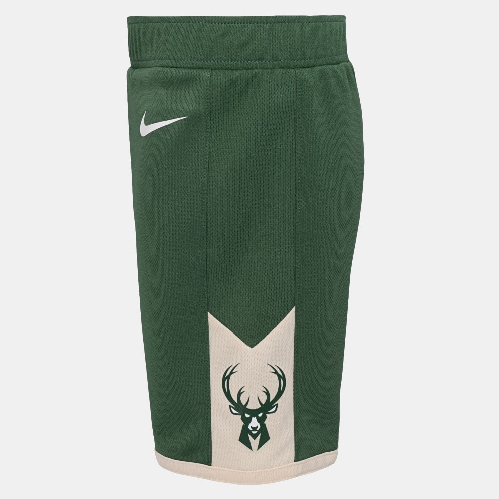 NBA Milwaukee Bucks Icon Replica Kids' Shorts