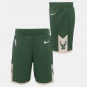 Nike NBA Milwaukee Bucks Icon Replica Παιδικό Σορτς