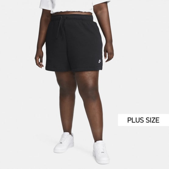 nike w nsw club flc short plus