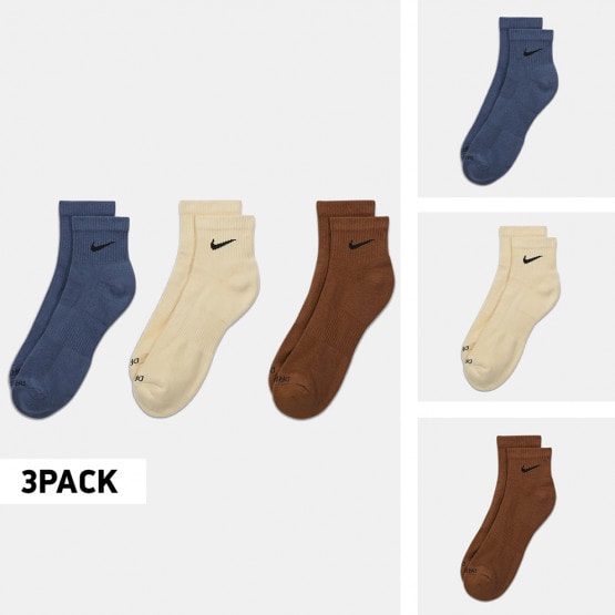 Nike Everyday Plus Cushioned Training Ankle Socks (3 Pairs)