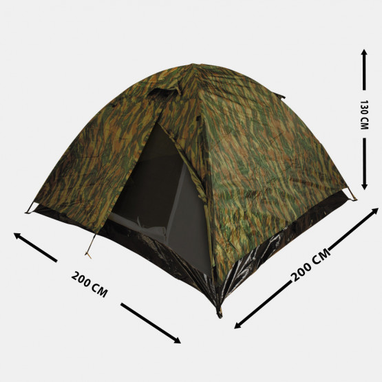 Panda Outdoor Camo Army Tent For 3 People 200x 200 x 130 cm