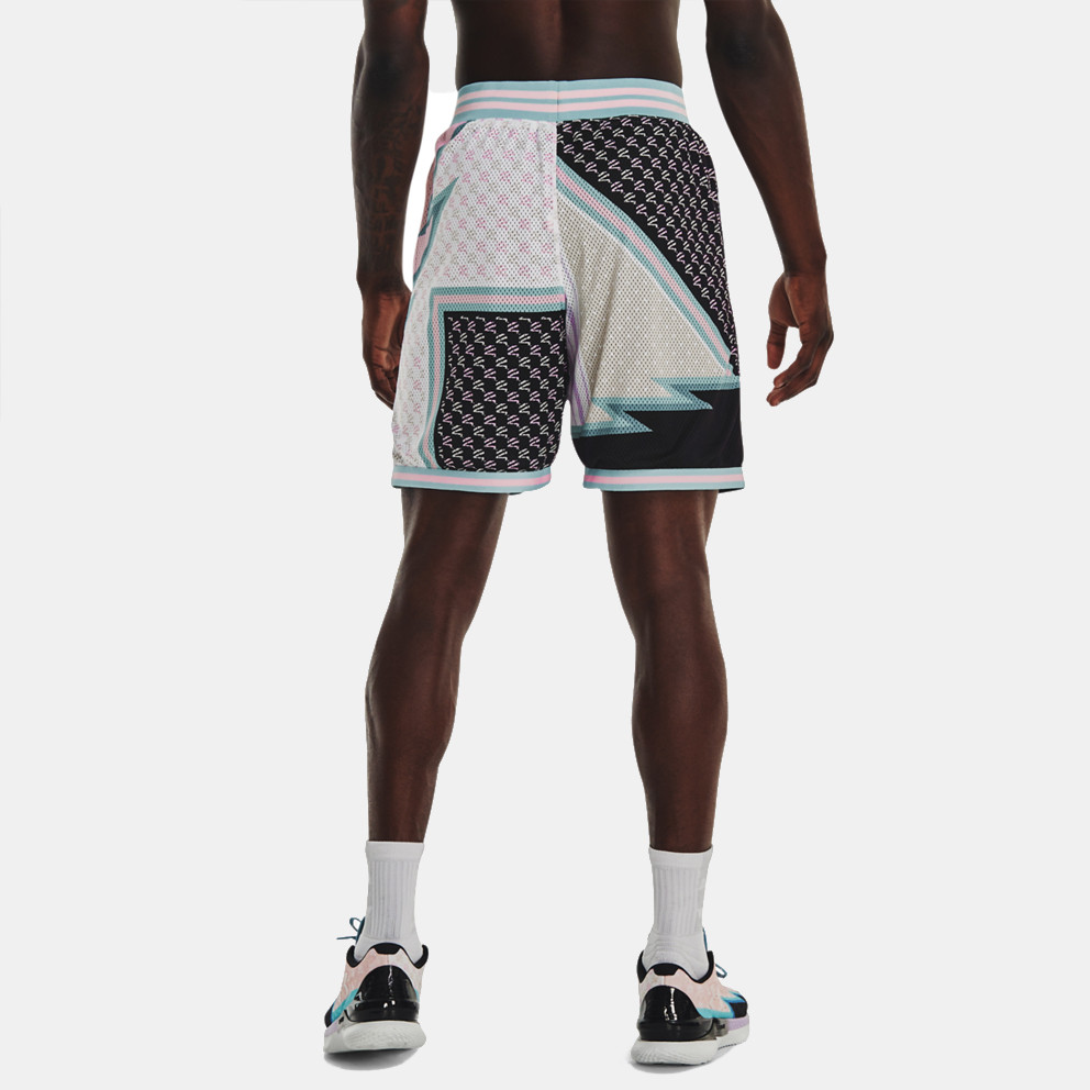 Under Armour Armour Trail Shorts Mens - Under Armour Curry Draft Day 8In  Short White//Black 1377866 - 100