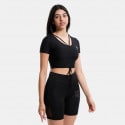 Guess Delma Active Γυναικείο Cropped T-shirt