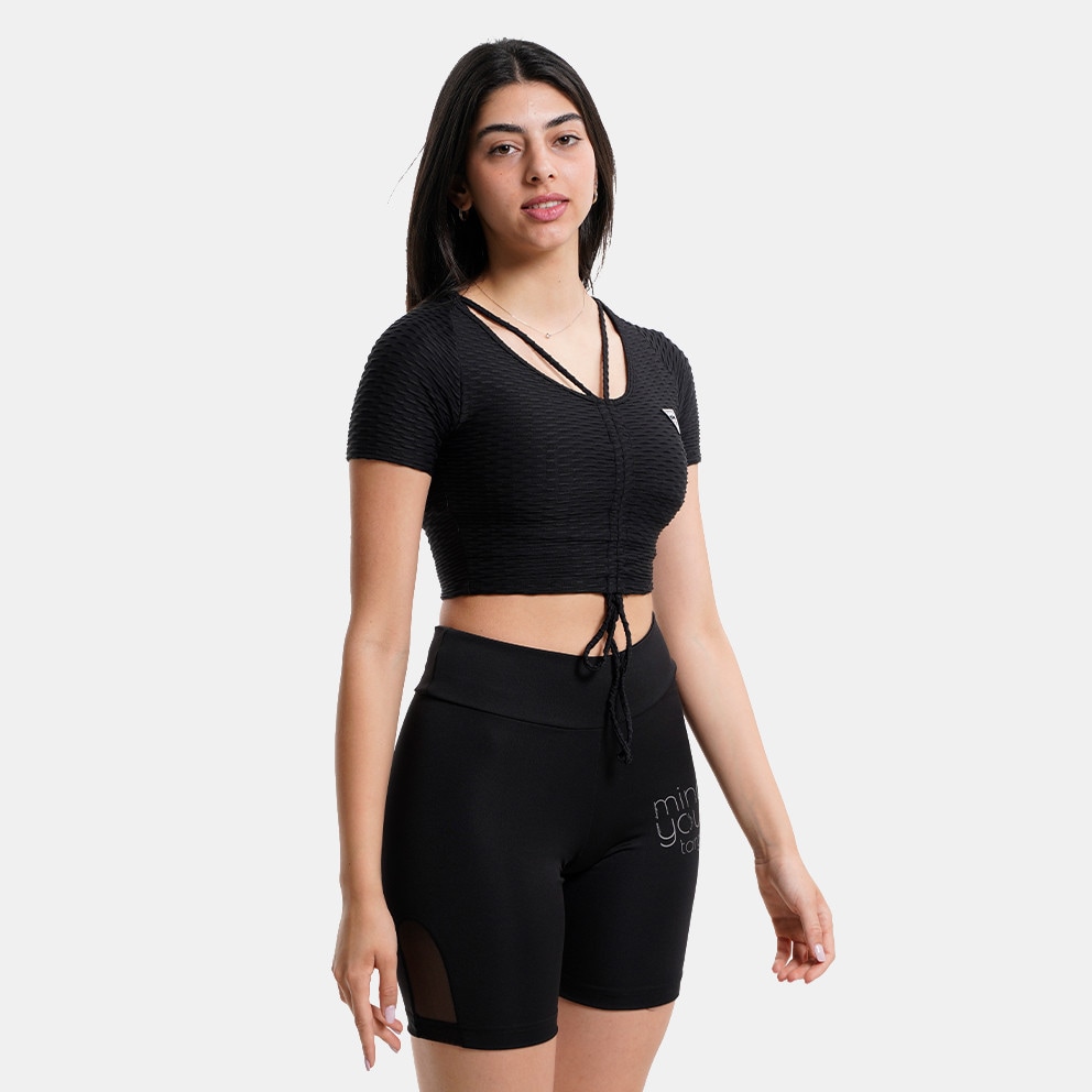 Guess Guess Delma Active Γυναικείο Cropped T-shirt (9000144306_68603)