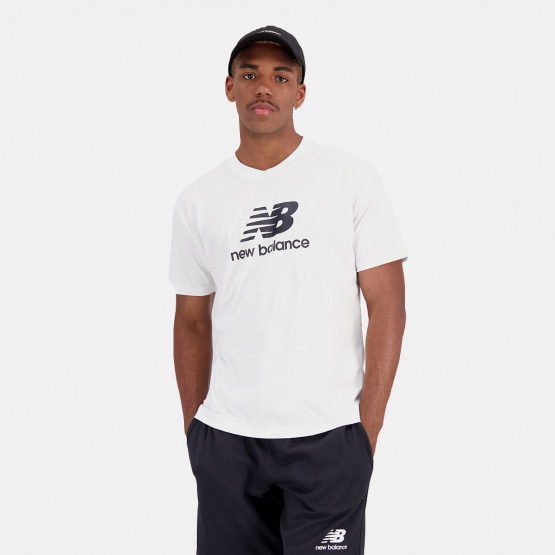 New Balance Essentials Stacked Logo Ανδρικό T-shirt