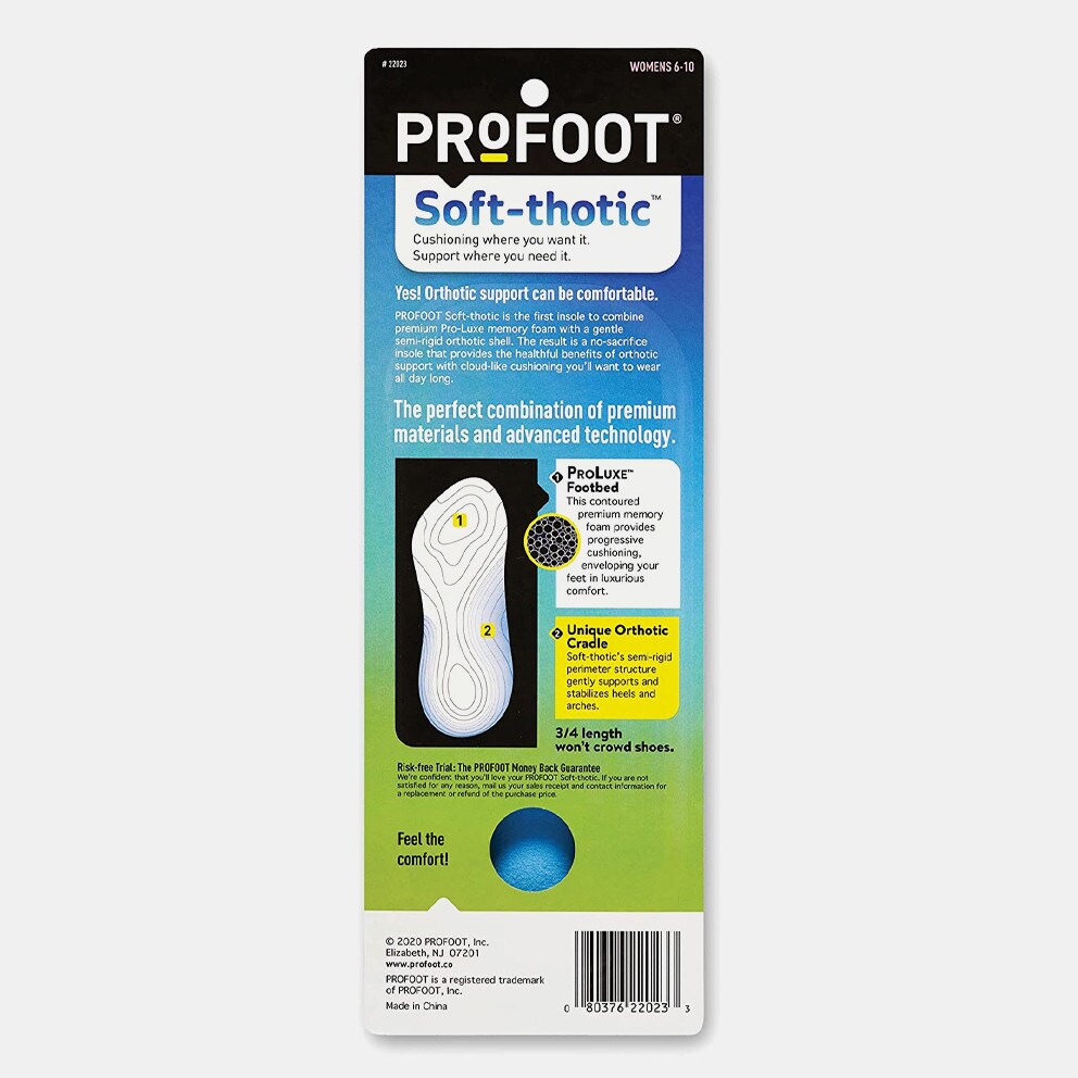 ProFoot Soft-Thotic Womens