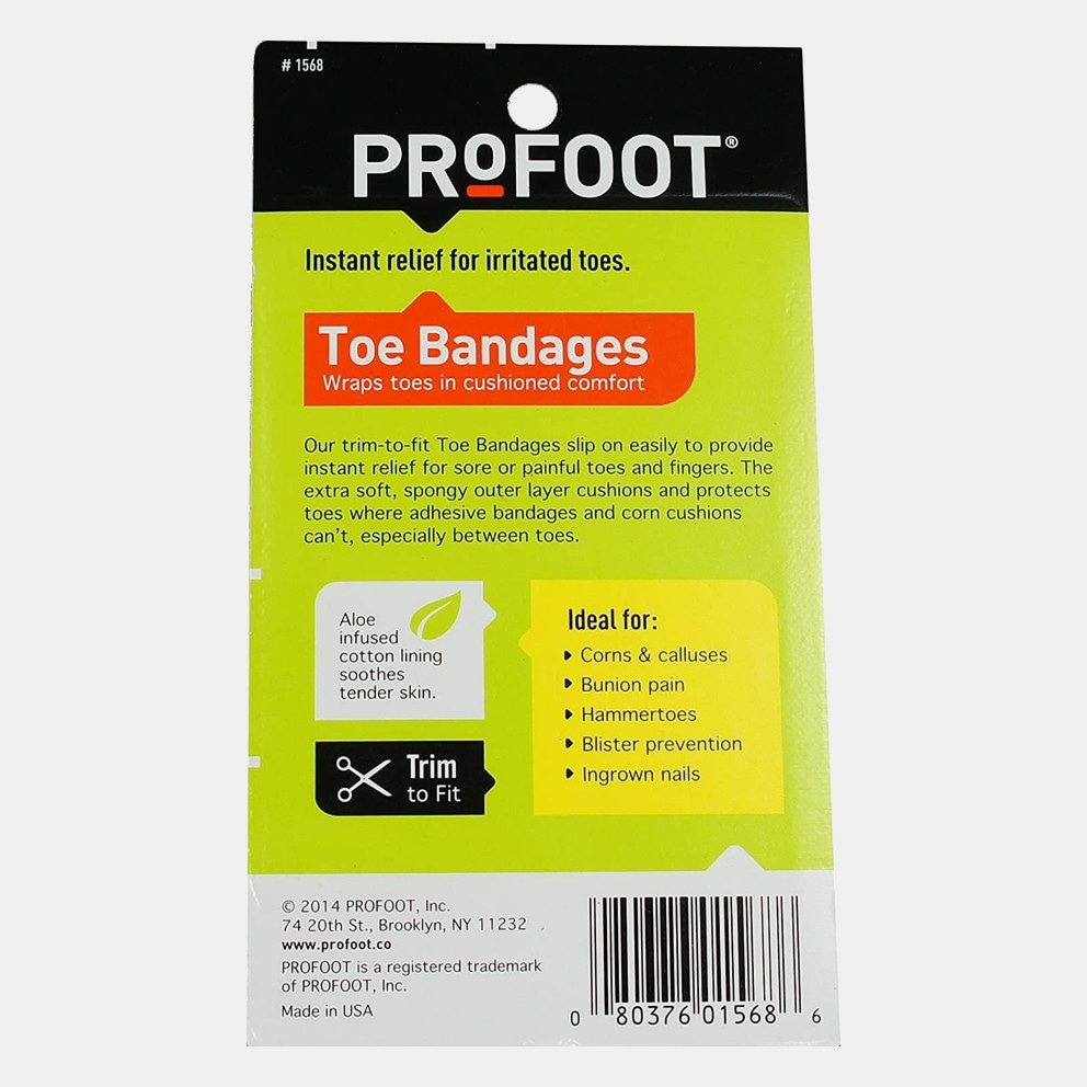 ProFoot Toe Bandages 3 Count