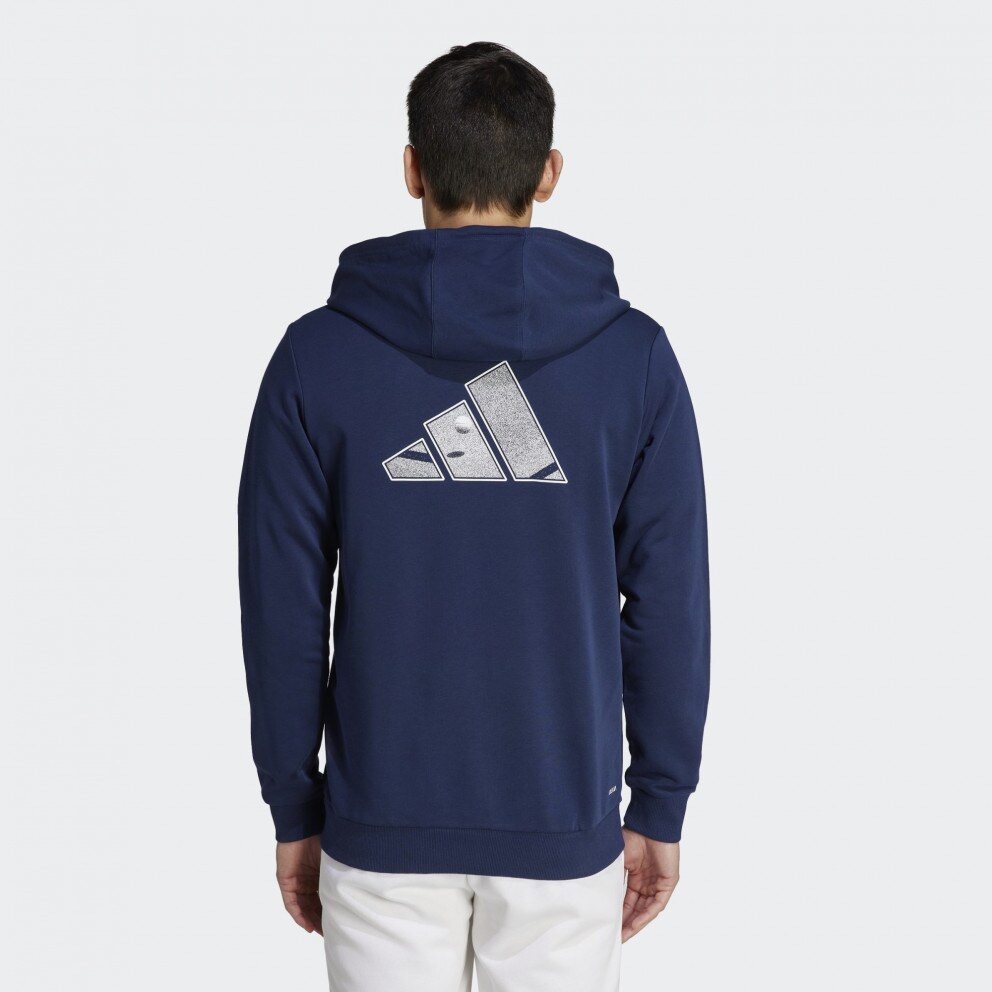 adidas Club Teamwear Full-Zip Tennis Hoodie