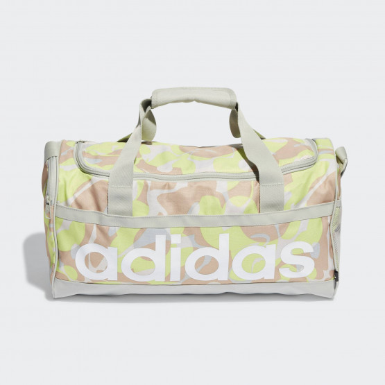 adidas Linear Graphic Duffel Bag (Small)