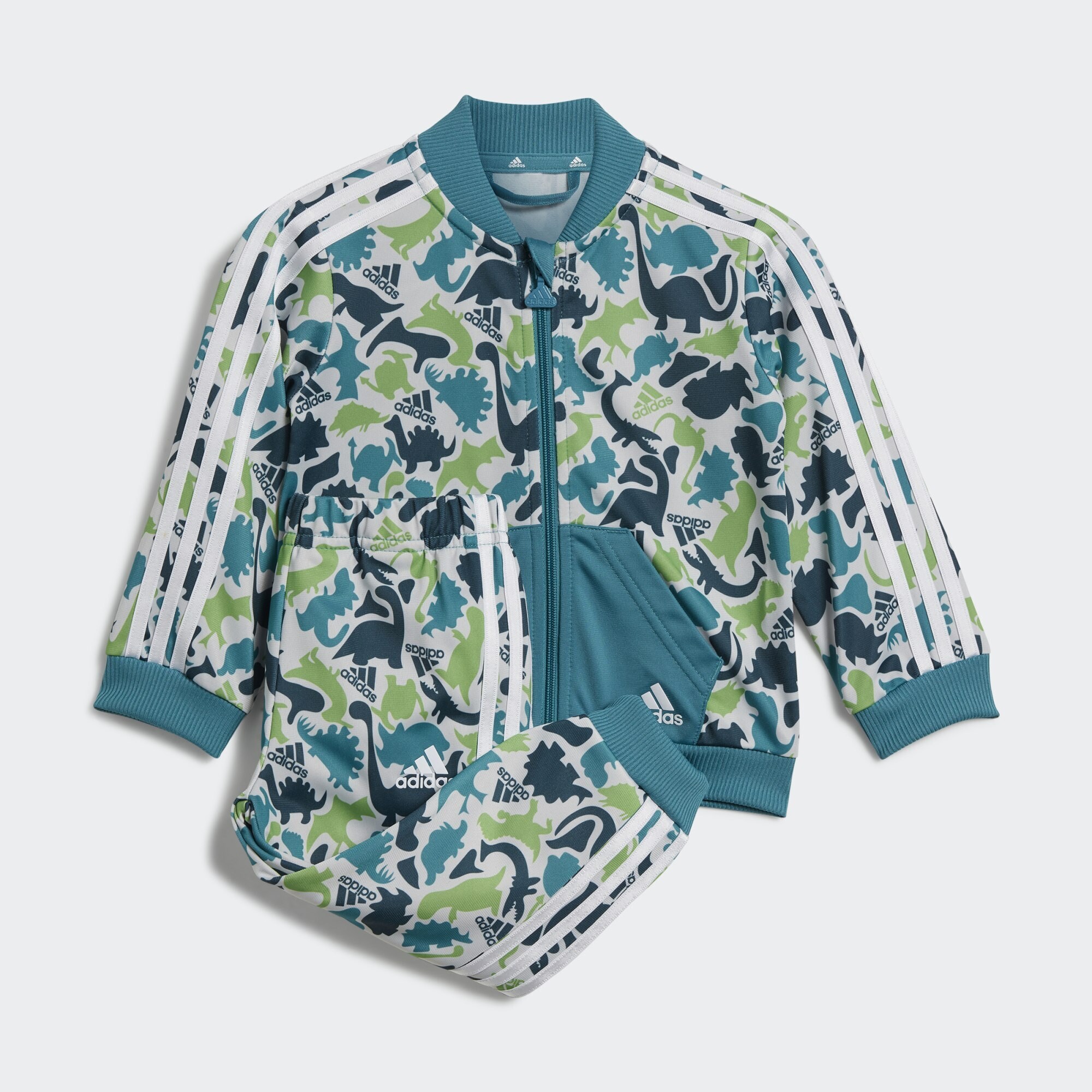 adidas Dino Camo Allover Print Shiny Polyester Track Suit (9000155521_70978)