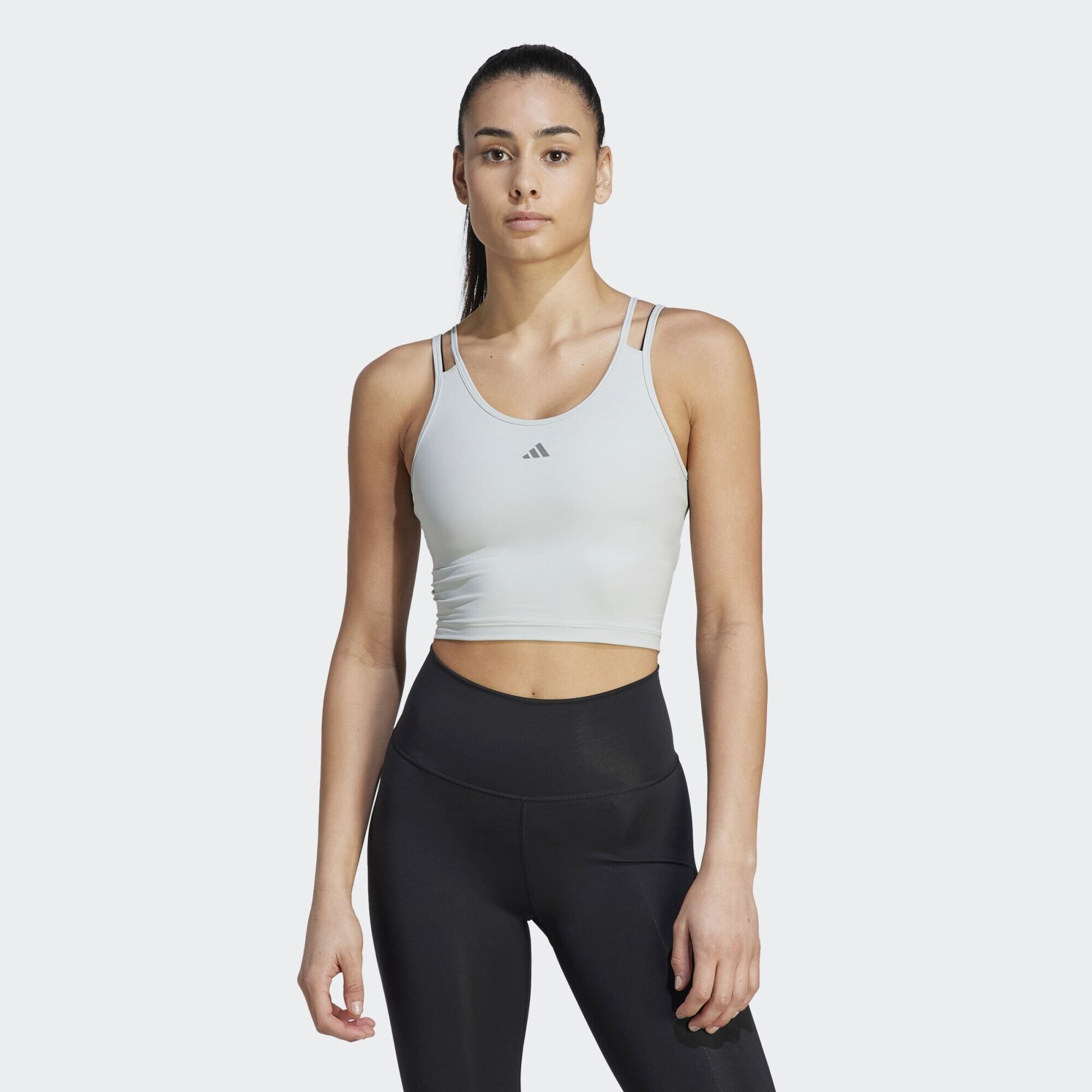 adidas HIIT HEAT.RDY Crop Tank Top (9000155543_71040)