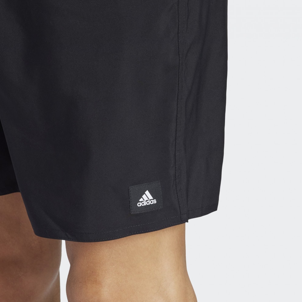 adidas Solid CLX Classic-Length Swim Shorts