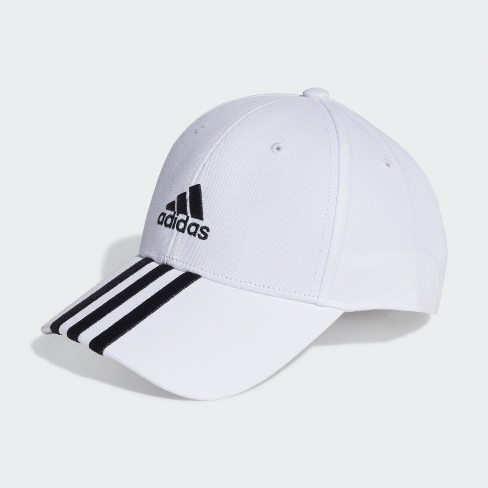 adidas 3-Stripes Cotton Twill Baseball Cap