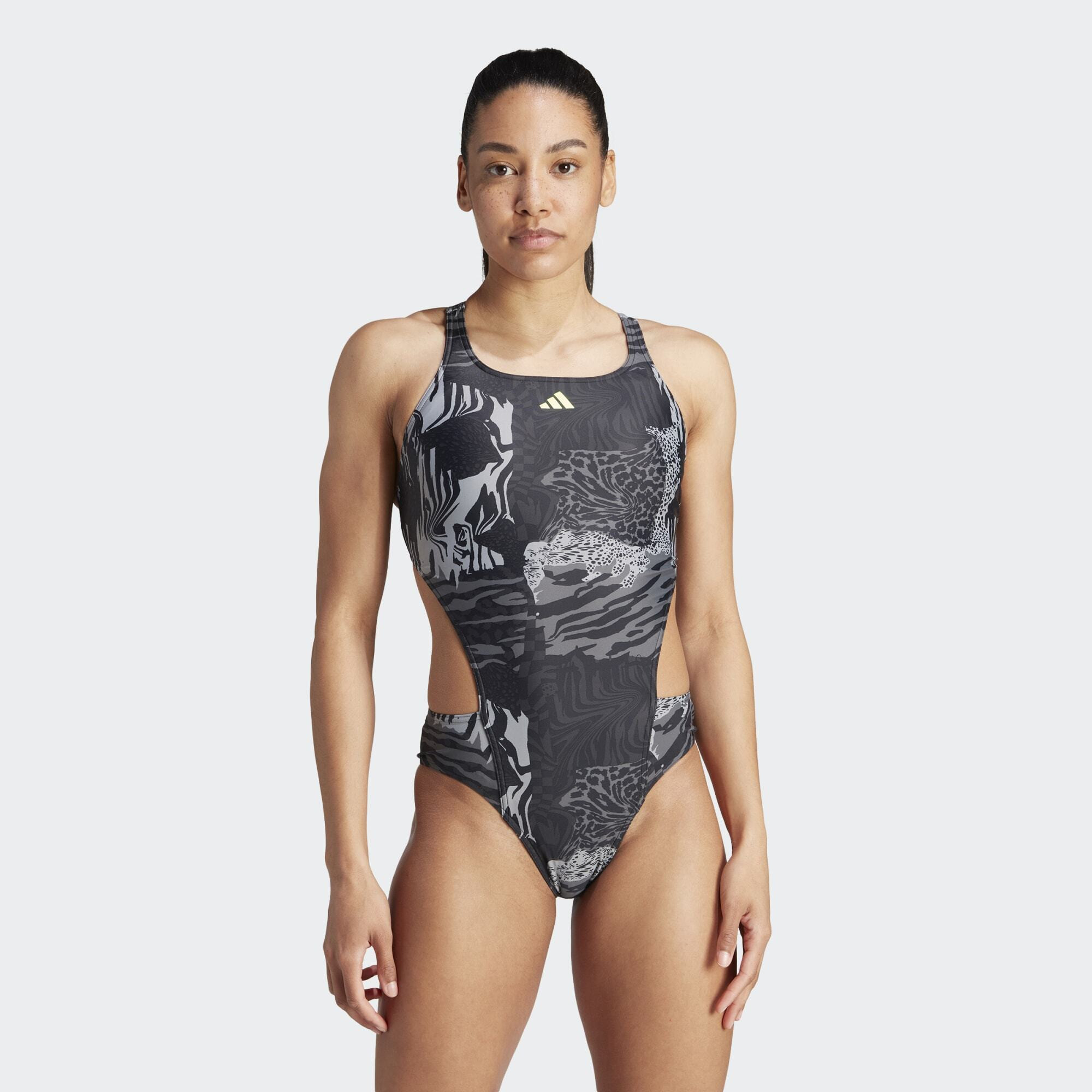 adidas Allover Graphic Swimsuit (9000155664_71036)
