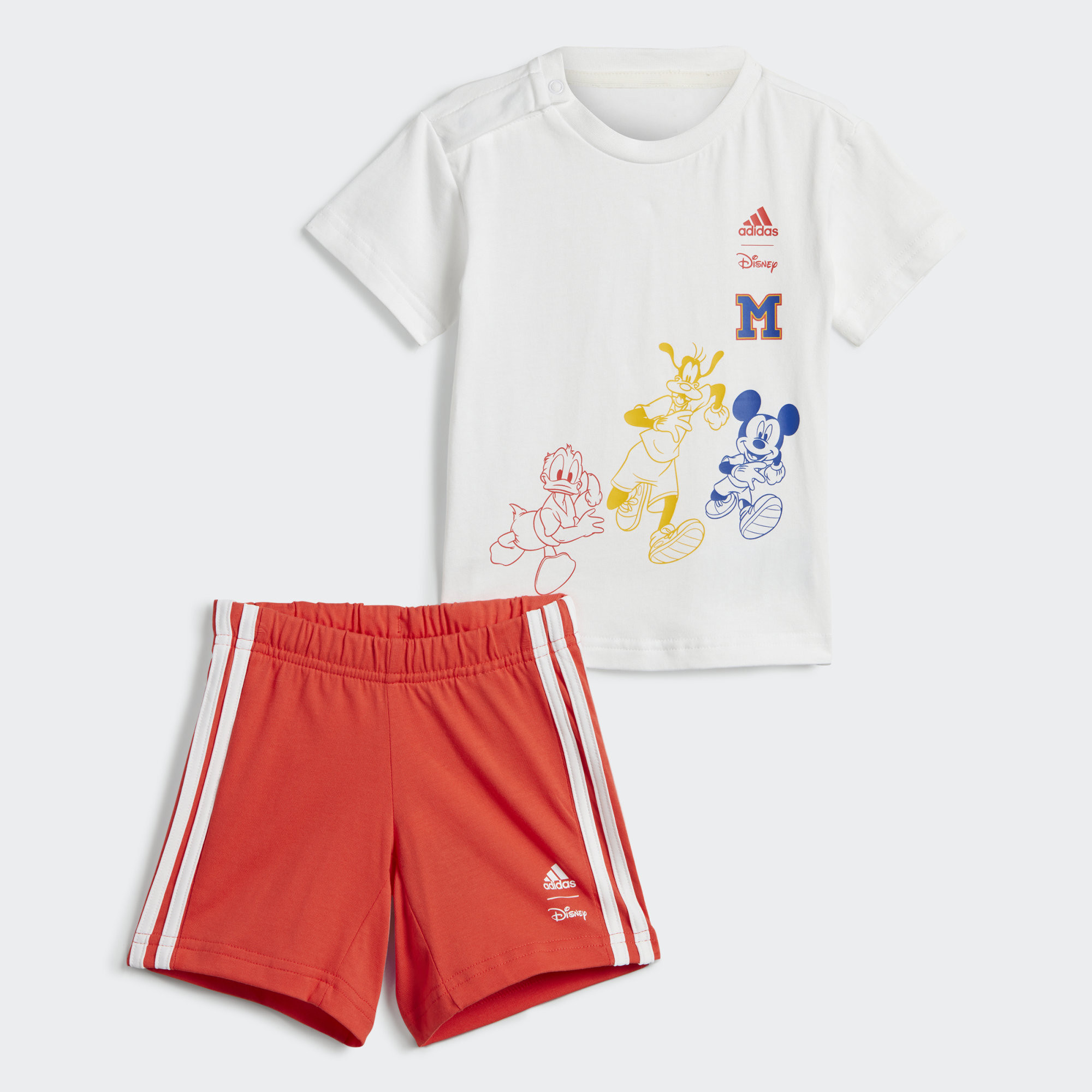 adidas adidas x Disney Mickey Mouse Tee and Shorts Set (9000155668_70982)