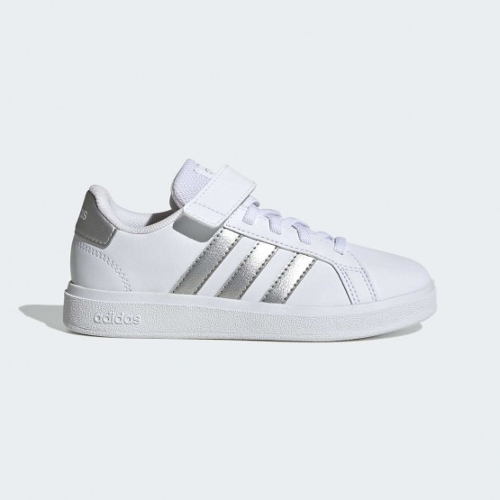 adidas Grand Court Court Elastic Lace and Top Strap Shoes