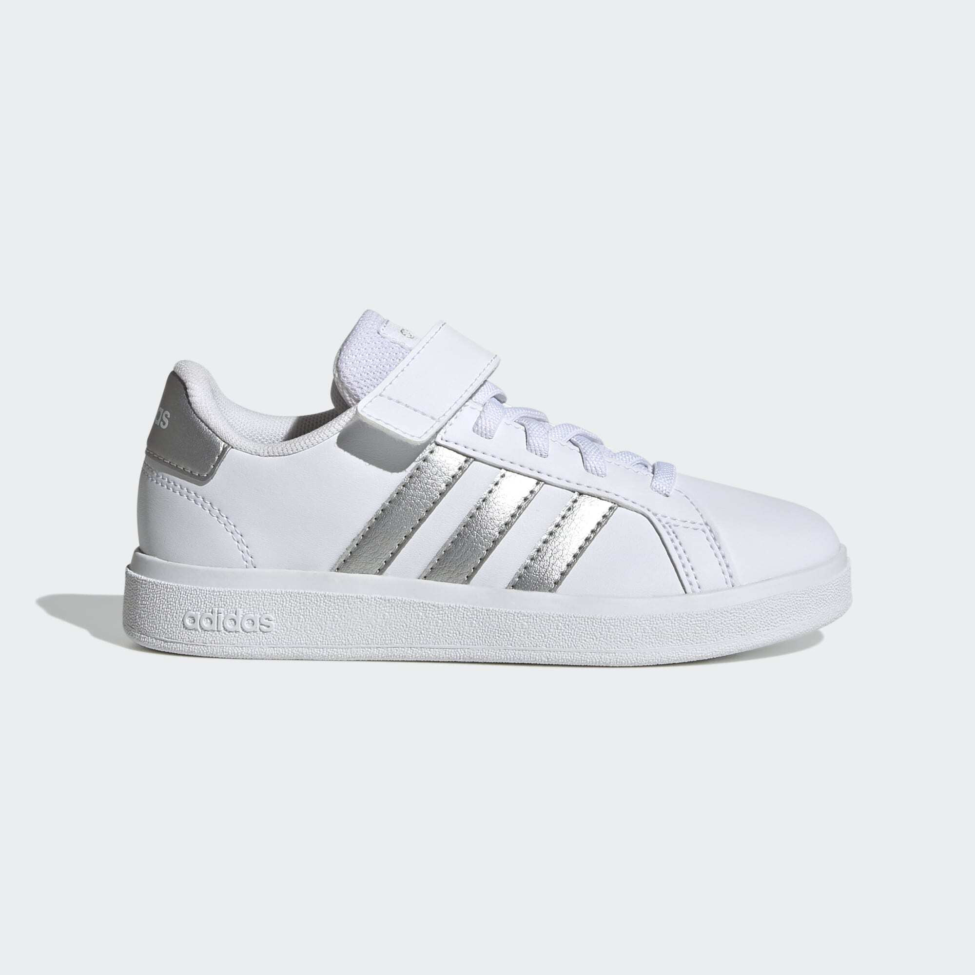 adidas Grand Court Court Elastic Lace and Top Strap Shoes (9000155731_71012)