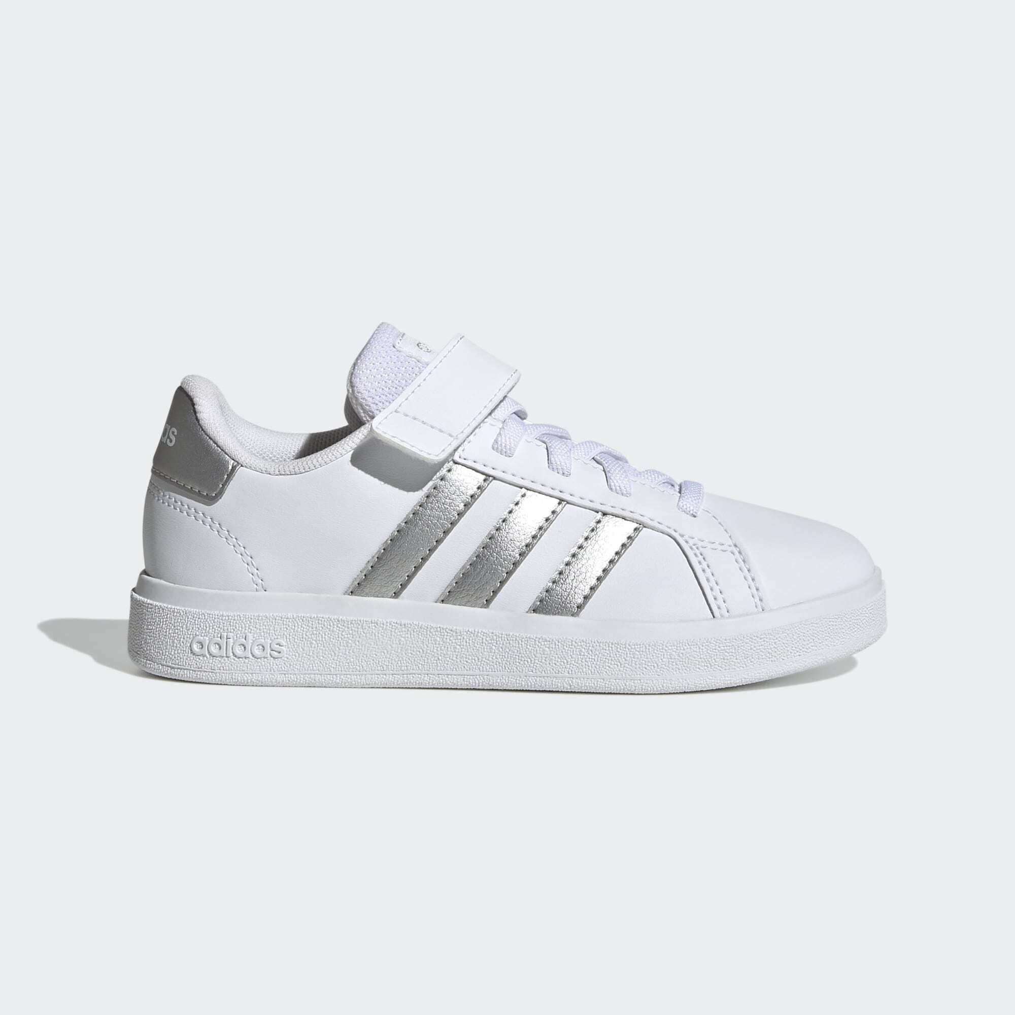 adidas Grand Court Court Elastic Lace and Top Strap Shoes (9000155731_71012) Παιδικά / Παπούτσια / Παιδικά Sneakers