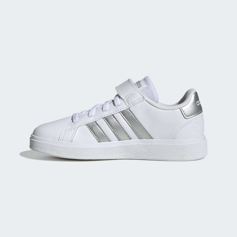 adidas Grand Court Court Elastic Lace and Top Strap Shoes