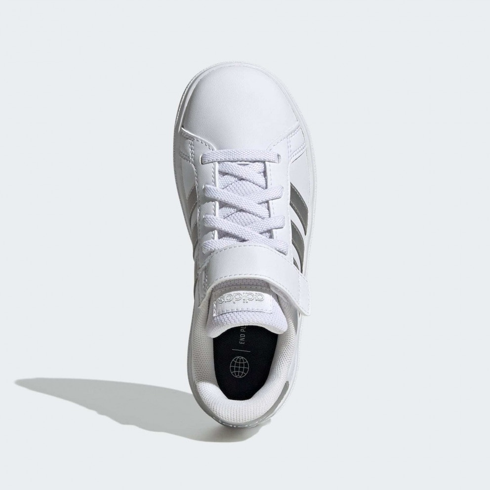 adidas Grand Court Court Elastic Lace and Top Strap Shoes