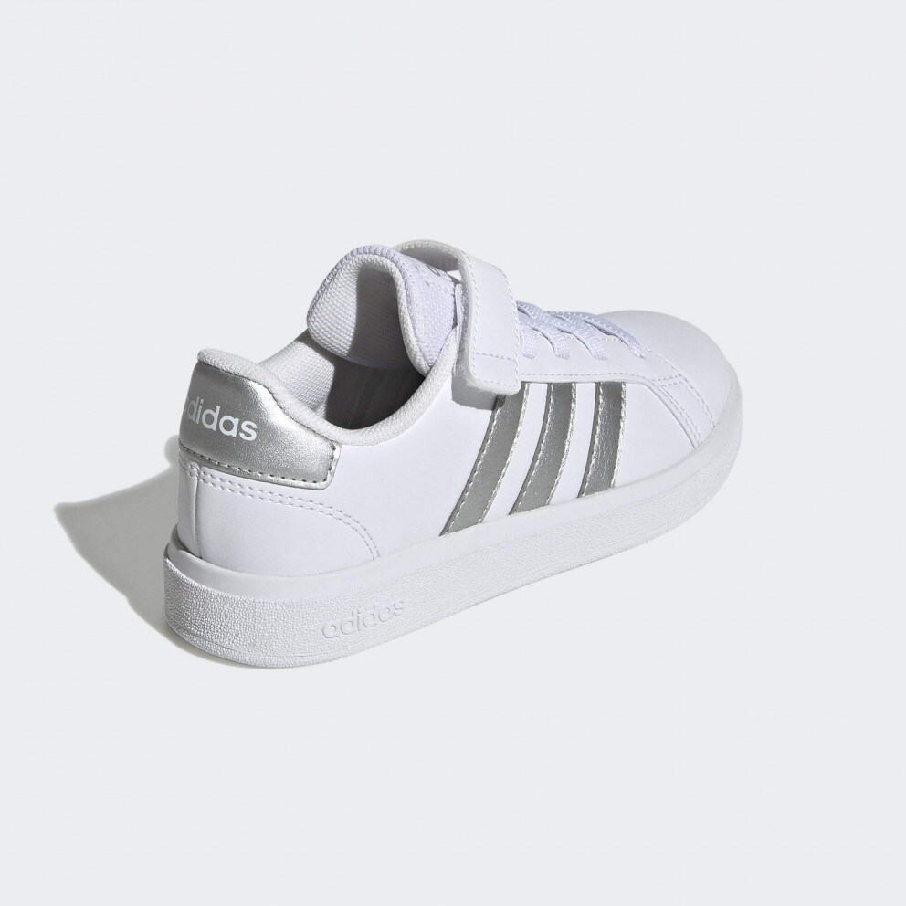 adidas Grand Court Court Elastic Lace and Top Strap Shoes