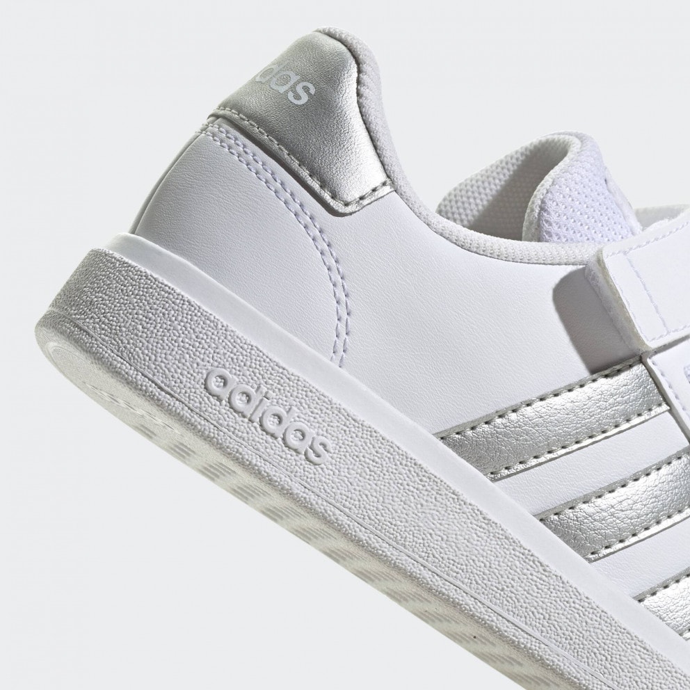 adidas Grand Court Court Elastic Lace and Top Strap Shoes