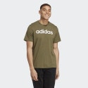 adidas Essentials Single Jersey Linear Embroidered Logo T