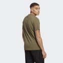 adidas Essentials Single Jersey Linear Embroidered Logo Ανδρικό T-shirt