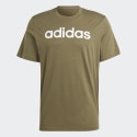 adidas Essentials Single Jersey Linear Embroidered Logo Ανδρικό T-shirt